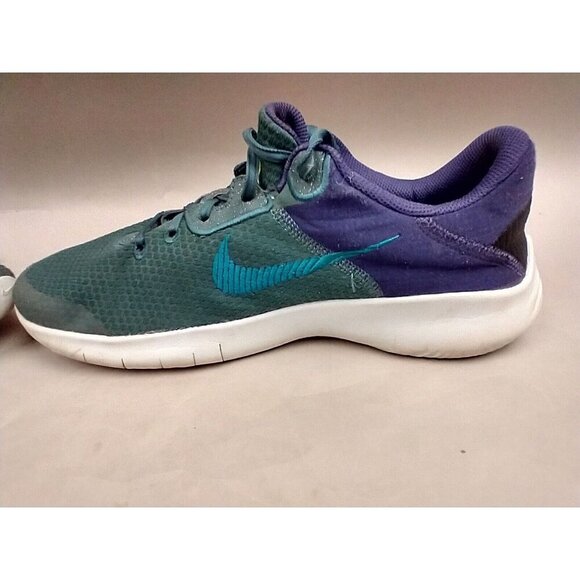 Nike Flex Experience Run 11 Running Shoes Mens 11.5 Black Purple Teal DD9284-301 - Picture 8 of 15